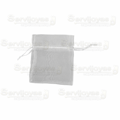 Bolsa de Organza Grande Blanca 2490.WH