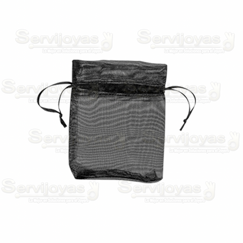 Bolsa de Organza Grande Negra 2490.BK