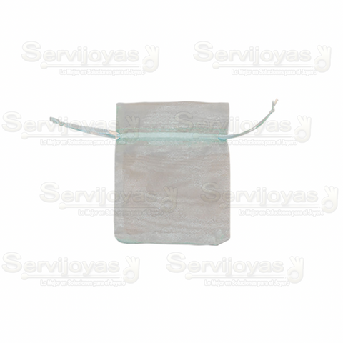 Bolsa de Organza Grande Aqua 2490.AQ
