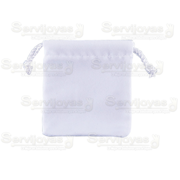 Bolsa de Velour Chica Blanca 2400.WH