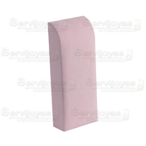 Exhibidor Candy Rosa Cuello Danés Grande para Collar Medidas: 12.5x5x30.5cm 6982