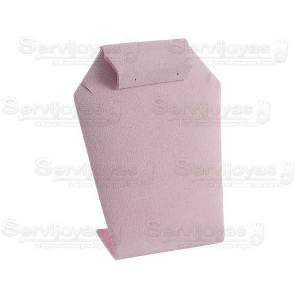 Exhibidor Candy Rosa para Aretes y Cadena con Dije Medidas: 8x4x9cm 6920