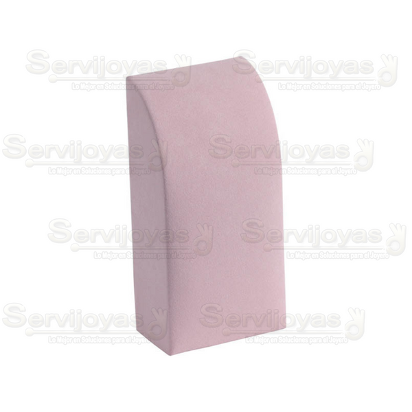 Exhibidor Candy Rosa Cuello Danés Chico para Collar Medidas: 9.5x5x19cm 6980