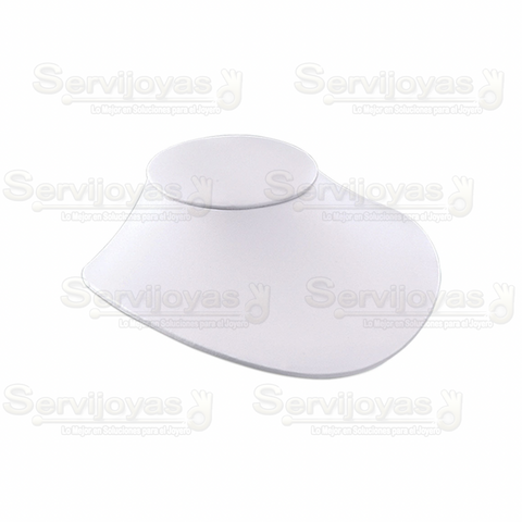 Cuello Ovalado Vinipiel Blanca 5927.WH