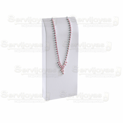 Cuello Danés Mediano Vinipiel Blanca 5881.WH