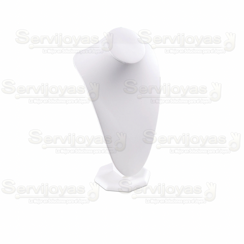 Cuello Alto Curvo Vinipiel Blanca 5932.WH