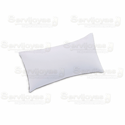Almohada Doble para Pulsera Vinipiel Blanca 6014.WH