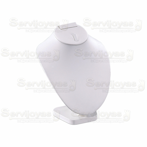 Cuello Princesa con Aretes y Anillo Vinipiel Blanca 5931.WH