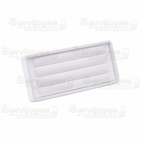 Exhibidor para Anillos Vinipiel Blanca 5943.WH