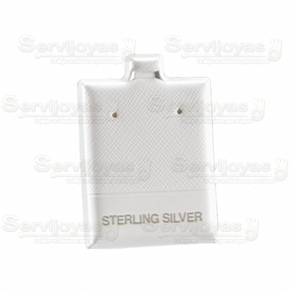 Almohadilla Chica para Broquel Sterling Silver Medidas: 1x1 pulg. 3332