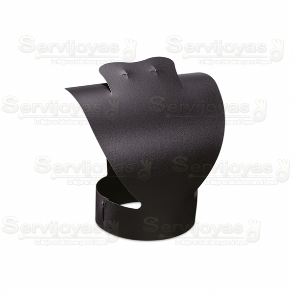 Exhibidor Armable Acrílico Negro Cuello Chico Medidas: 10.9x7.4x12cm 5230