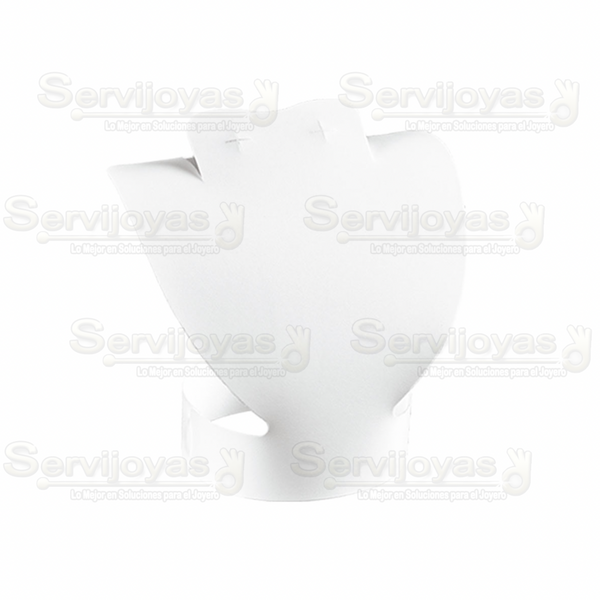 Exhibidor Armable Acrílico Transparente Cuello Mediano Medidas: 13.9x9.4x14.7cm 5235