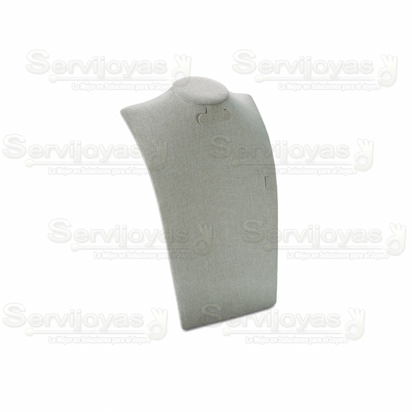 EXHIBIDOR DELUX CUELLO ELEGANTE GRANDE PARA COLLAR, ARETES Y ANILLO 9989.BG