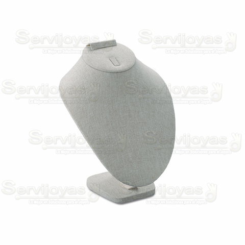 Cuello Intermedio con Anillo y Aretes Delux Beige 9931.BG