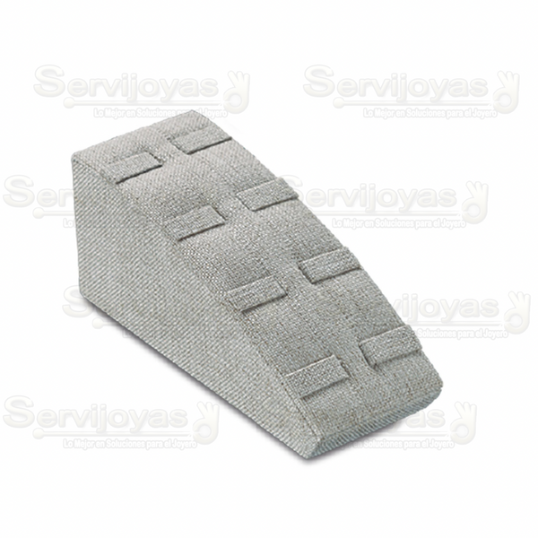 Exhibidor Delux Base para 4 Pares de Argollas Medidas: 5.5x13x5.6cm 10007.BG