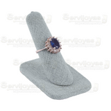 Exhibidor Delux Beige Dedo Sencillo para Anillo 9946.BG