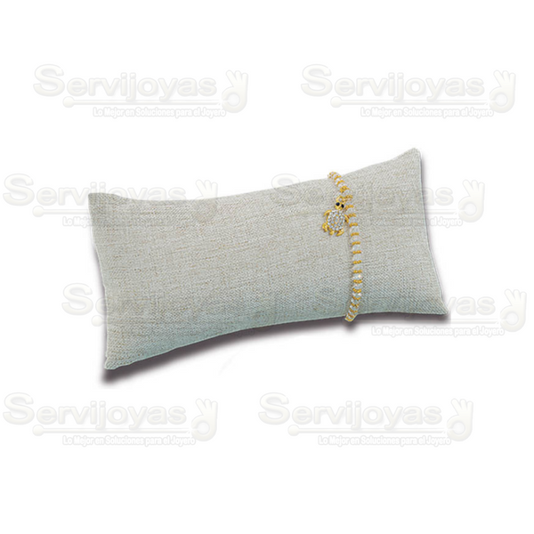 Exhibidor Delux Almohada Doble para Reloj, Pulsera o Brazalete Medidas: 17x8x5cm 9950.BG