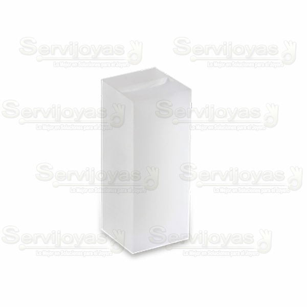 Exhibidor Acrílico Frost Torre para Anillo Medidas: 8x3.2x3.2cm  5370.FR