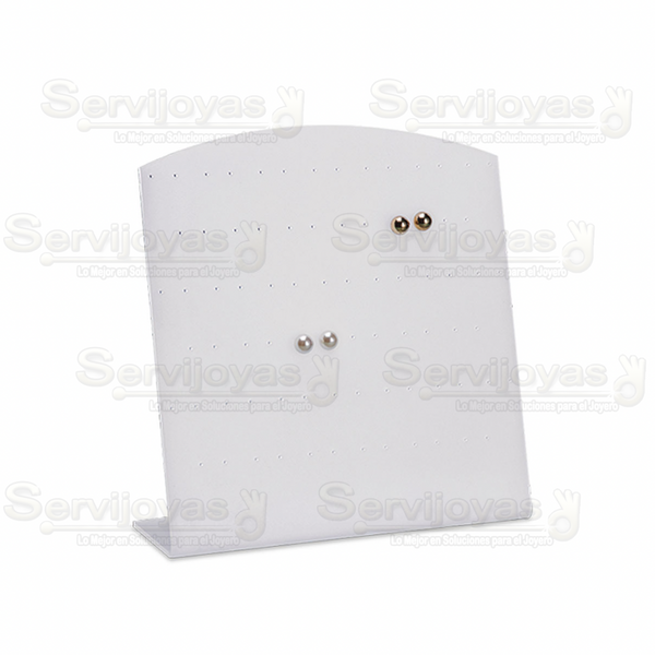 Exhibidor Acrílico Frost para 39 Pares de Broqueles Medidas: 19.6x6.3x20.1 5324.FR