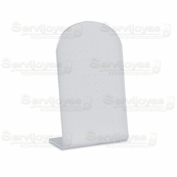 Exhibidor Acrílico Frost para 44 Pares de Broqueles Medidas: 9x4.3x15.5cm 5322.FR