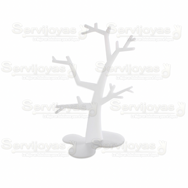 Exhibidor Acrílico Frost Árbol Bonsái para Aretes Largos Medidas: 23x12x30cm 5397.FR