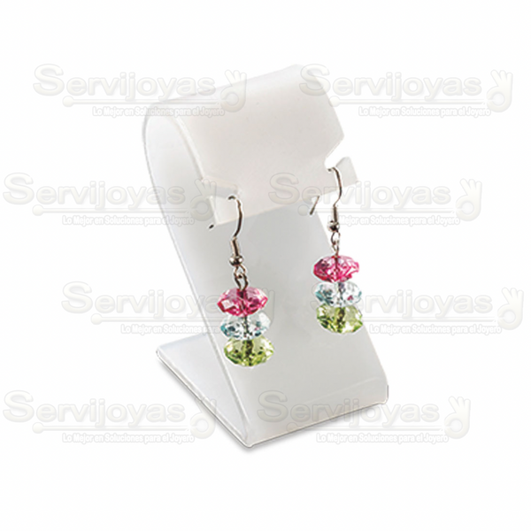 Exhibidor Acrílico Frost Patito para Aretes Medidas: 4x4x7.7cm 5308.FR