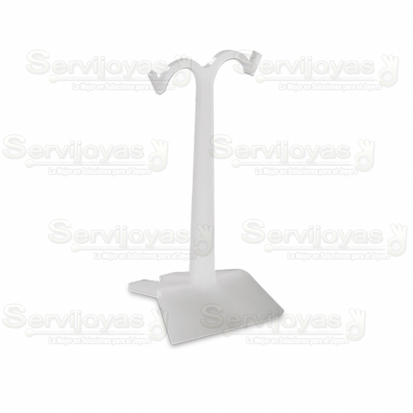 Exhibidor Acrílico Frost Farol Grande para Aretes Largos Medidas: 5.5x5.2x10.6cm 5311.FR