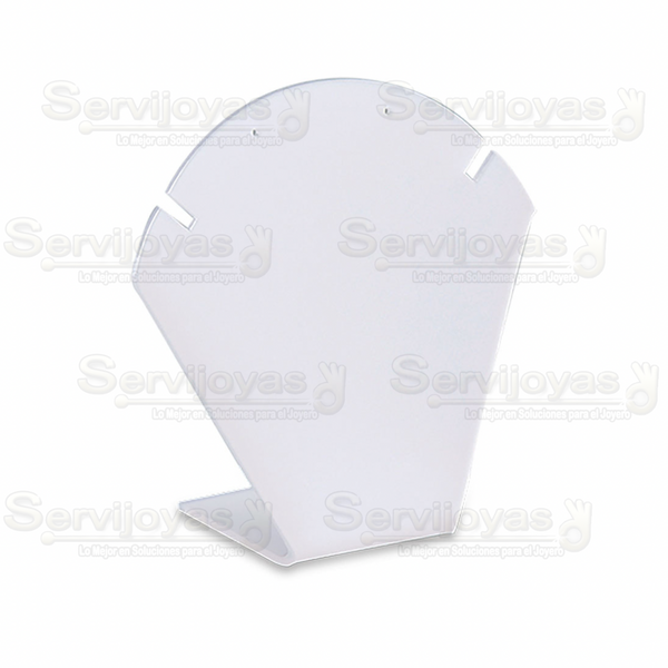 Exhibidor Acrílico Frost para Juego: Cadena con Dije y Aretes Medidas: 11.2x4.7x11.0cm 5328.FR
