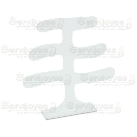 Arbol Aretes Acrilico Transparente 5525