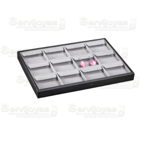 Charola Fina para 12 Aretes 6393