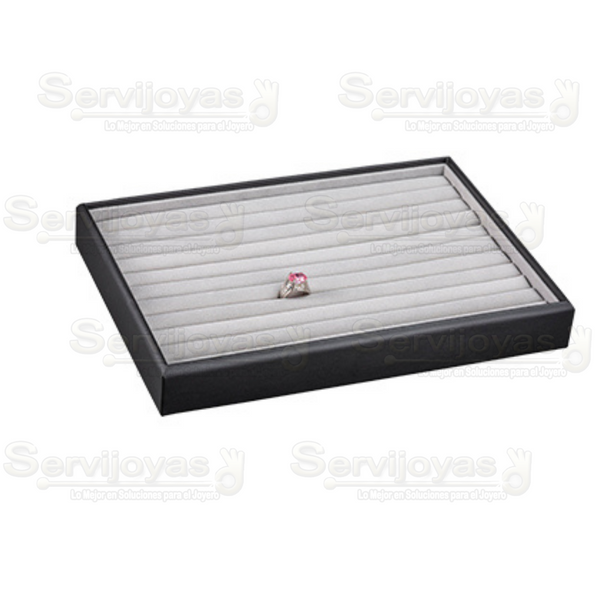 Charola Velvet para Anillos Medidas: 31x22x3.5cm 6390