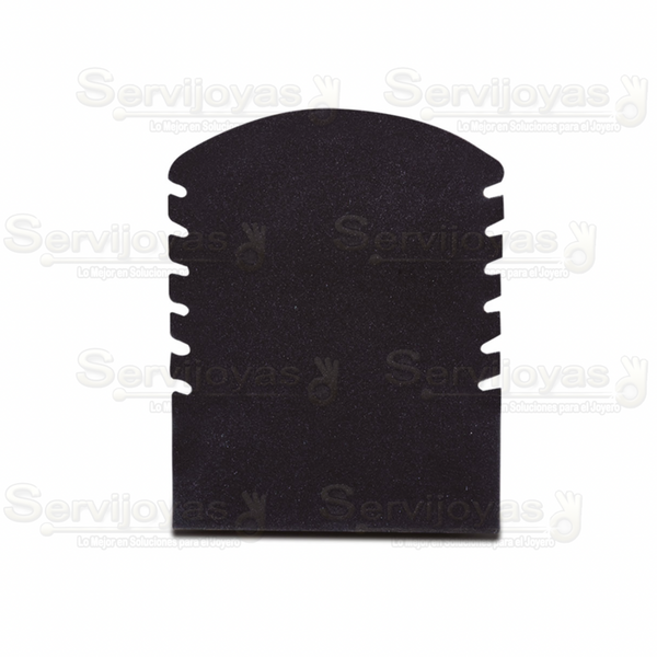 Exhibidor de Cartón con Velour Negro para 6 Cadenas Medidas: 15.5x12.5x20.5cm 4812