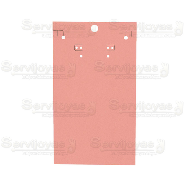 Inserto de Cartón Collar Grande 5x8pulg. Rosa (100 pzs) 2787.PK