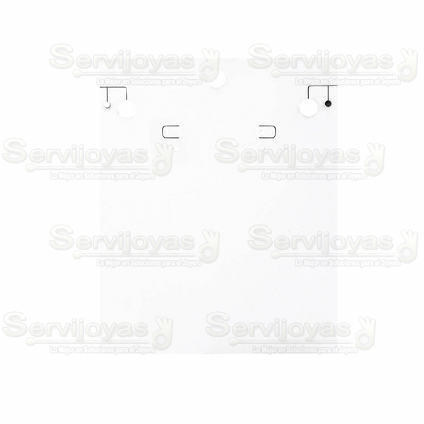 Inserto de Cartón Collar Grande 7x8pulg. Blanco (100 pzs) 2788.WH
