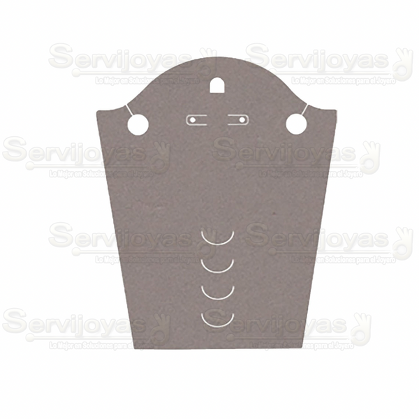 Inserto de Cartón Gris Cuello Chico 7x8pulg. (20 pzs) 3450.GY