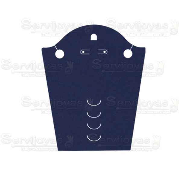 Inserto de Cartón Azul Cuello Chico 7x8pulg. (20 pzs) 3450.BL