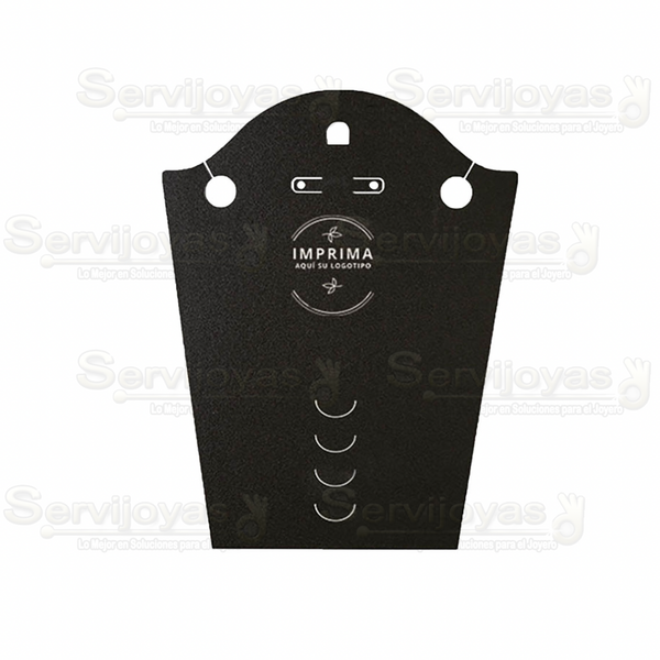 Inserto de Cartón Negro Cuello Grande 9x11.5pulg. (20 pzs) 3451.BK