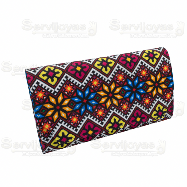 Manta Huichol Multicolor para Cadenas Medidas: 52x32cm 6521.HL/MC