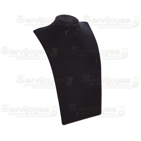 Exhibidor Velour Negro Cuello Elegante Grande Juego 4820