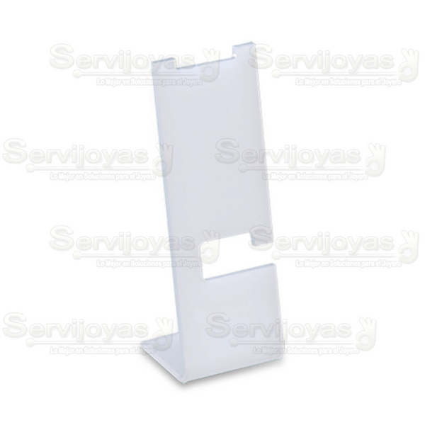 Exhibidor Acrílico Frost para Reloj Individual Medidas: 4x4.5x12.5cm 5340.FR