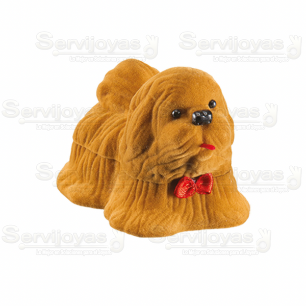 Perro Lanudo Café Medidas: 5x6.5x5.5cm 3058