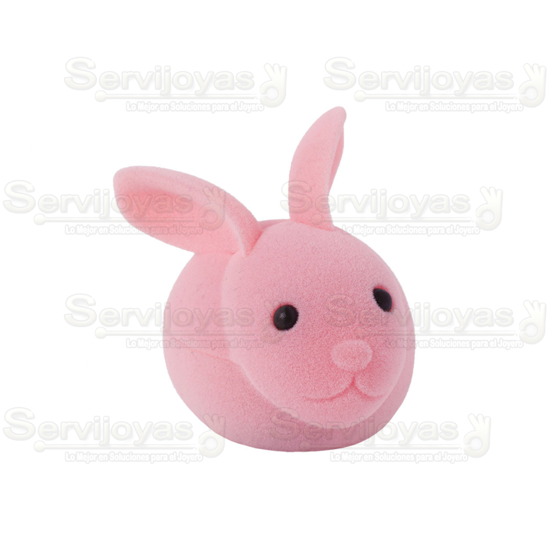 Conejo Rosa Medidas: 4x5.5x4.5cm 3077 - Cajas para joyería mayoreo y ...