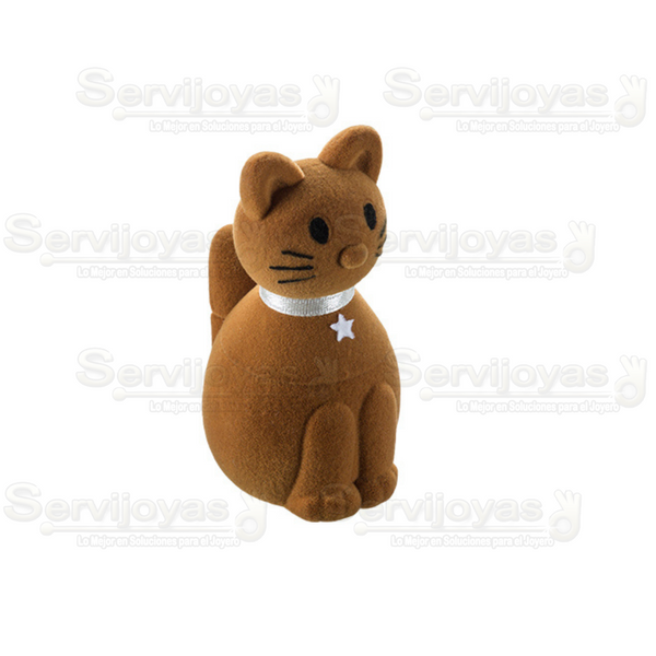 Gato Color Miel Medidas: 4x4x8cm 3070