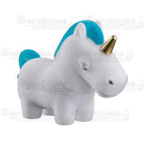 Unicornio Azul Medidas: 3x9x6cm 3672