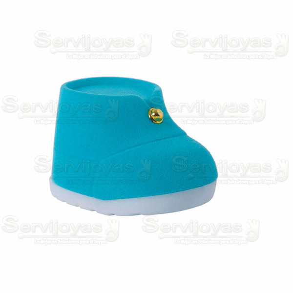 Zapato Bebé Azul Medidas: 4x6x4 cm 3081