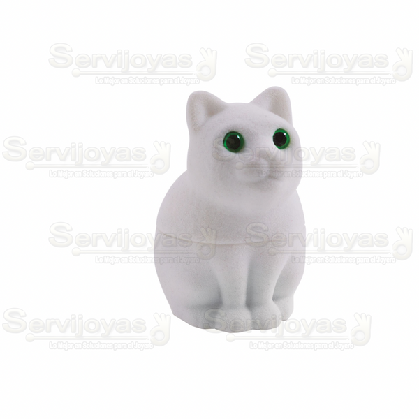 Gato Blanco Medidas: 4.5x6x7cm 3075