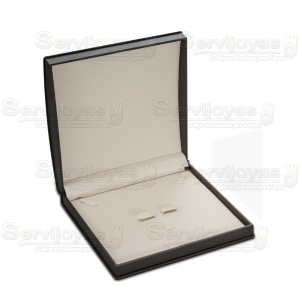 Estuche Diamante Collar Con Aretes Y Anillo Medidas: 21x21.5x3.4cm 4561.BR