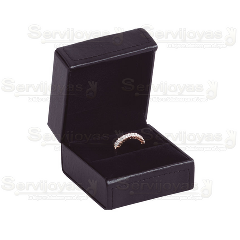 Estuche Toscana para Anillo Negro 4101