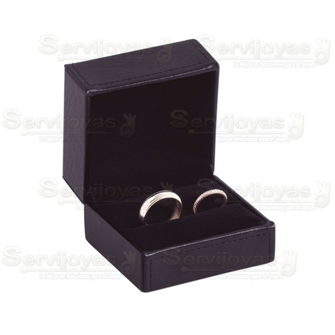 Estuche Toscana para Argollas Negro 4104
