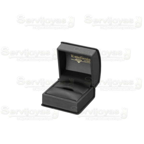 Estuche Platino Anillo Medidas: 6.9x6.7x4.8cm 4581.BK